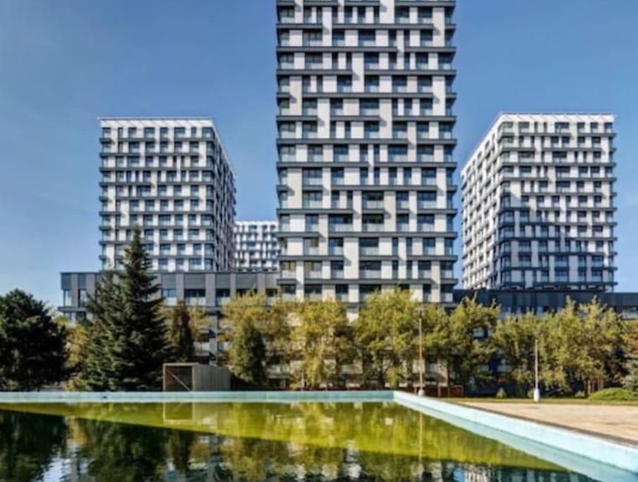 Residence Garden Tower - Zimni Zahrada Prag Exteriör bild